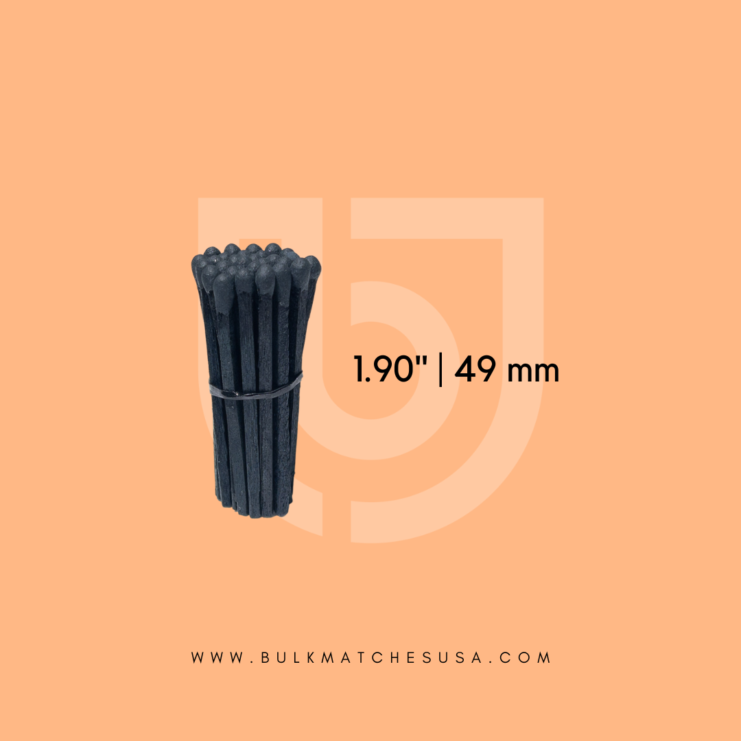 1.90” Safety Matches – Turquoise