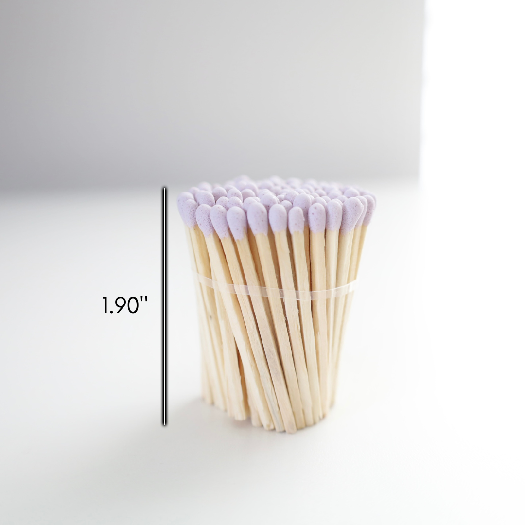 5,000 Lilac Matches + 2,000 FREE | With Striker Paper โ Limited Offer | 1.90" Safety Matches