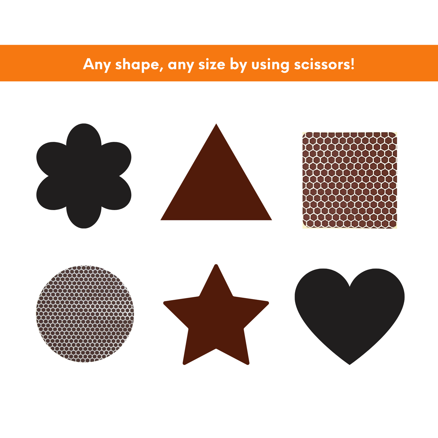 Dotted Brown Sheet | Self Adhesive