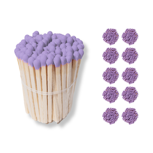 1.90โ Safety Matches โ Baby Purple