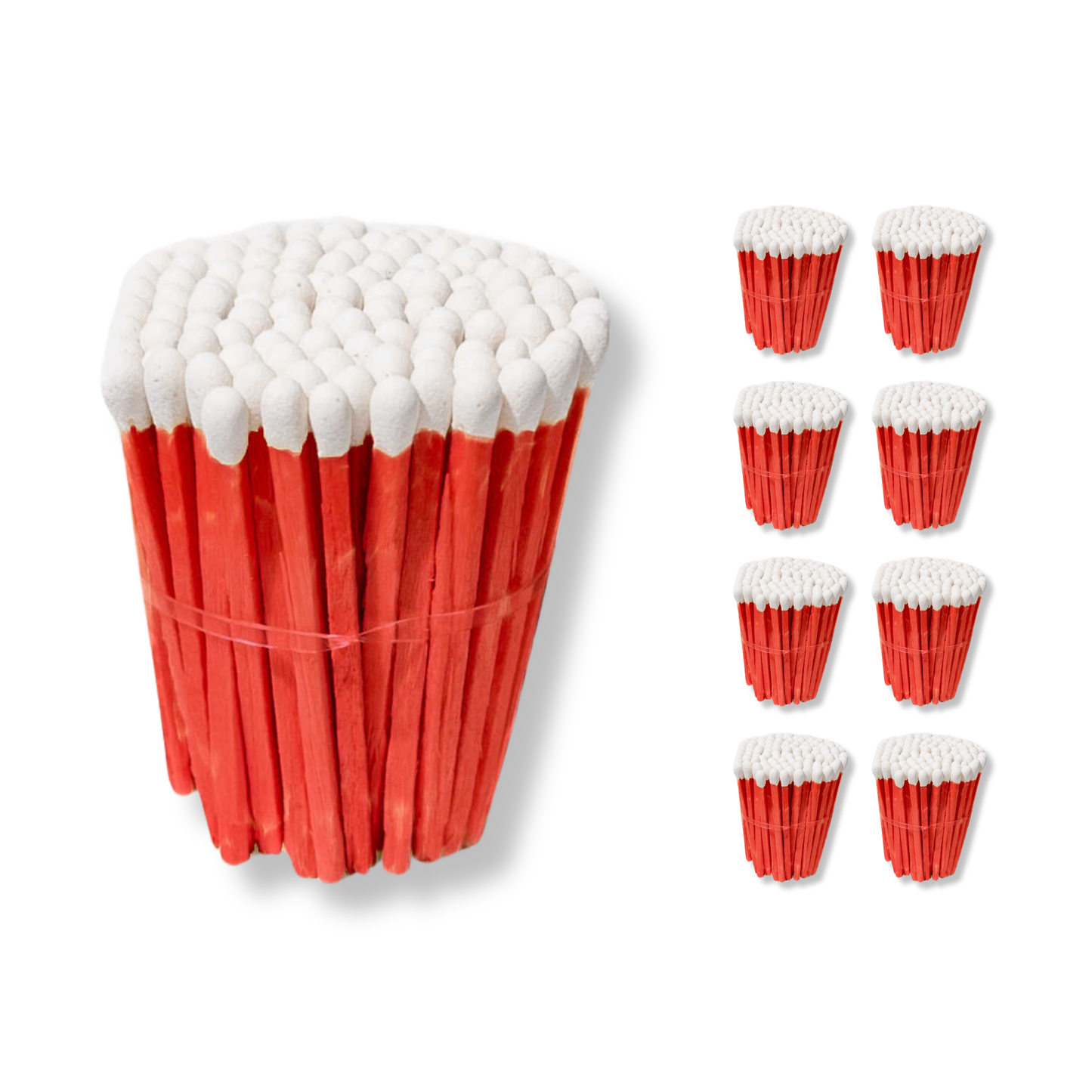 1.90” Safety Matches – Candy Cane