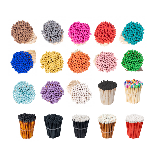 Sample Pack โ 100 or 200 Safety Matches