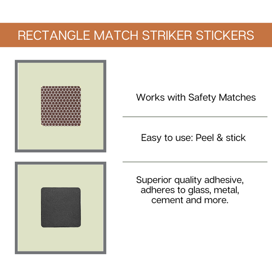 Square - Self-Adhesive Striker Paper Sticker