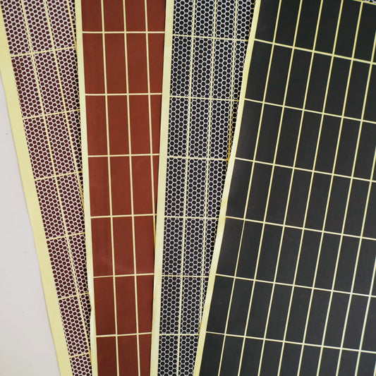 0.5" x 2" Rectangle | Pre-cut Striker Paper