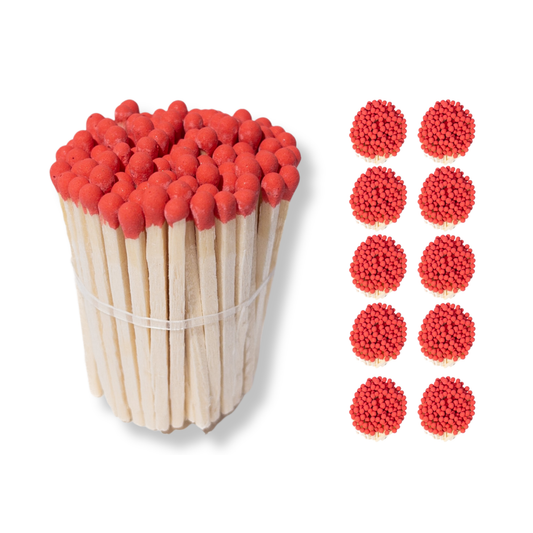 1.90โ Safety Matches โ Red Tip