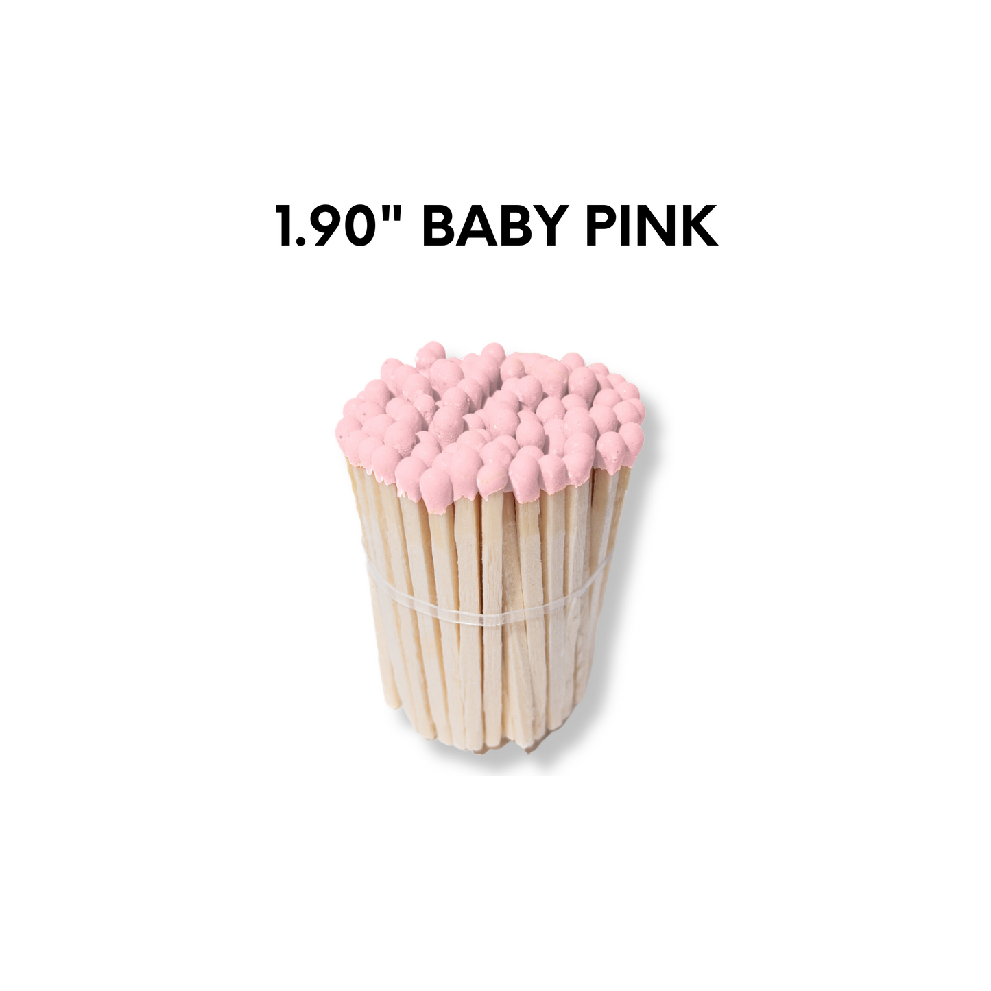 Baby Pink 1.90" - Safety Matches