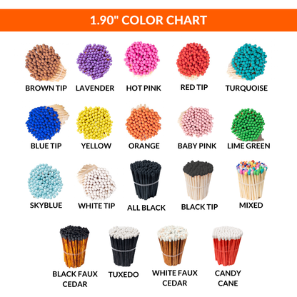 1.90” Safety Matches – Skyblue
