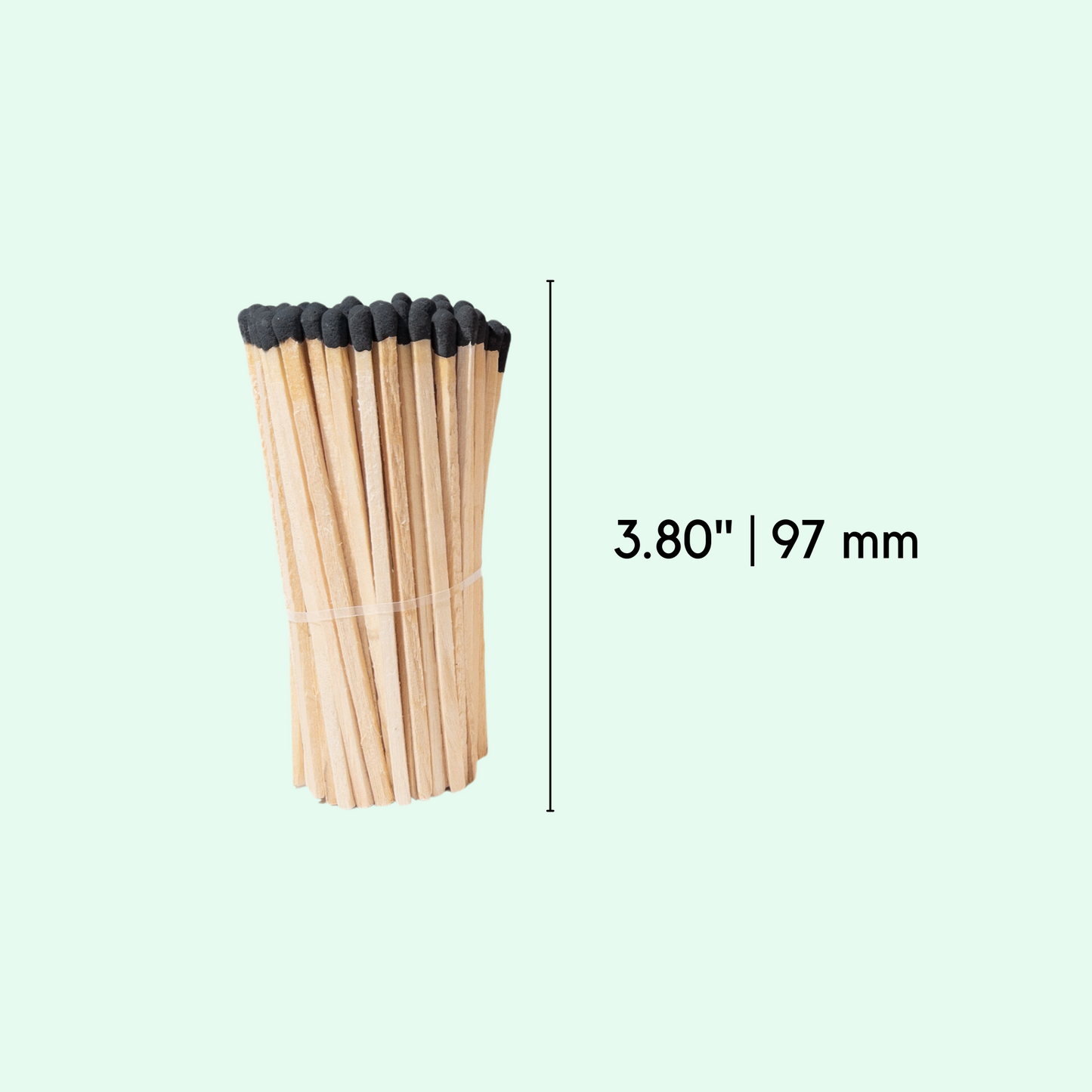 3.80" White Tip Long matches | Bulk matches | Matches Kit