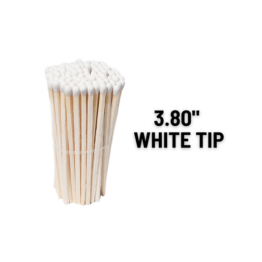 3.80" White Tip Long matches | Bulk matches | Matches Kit