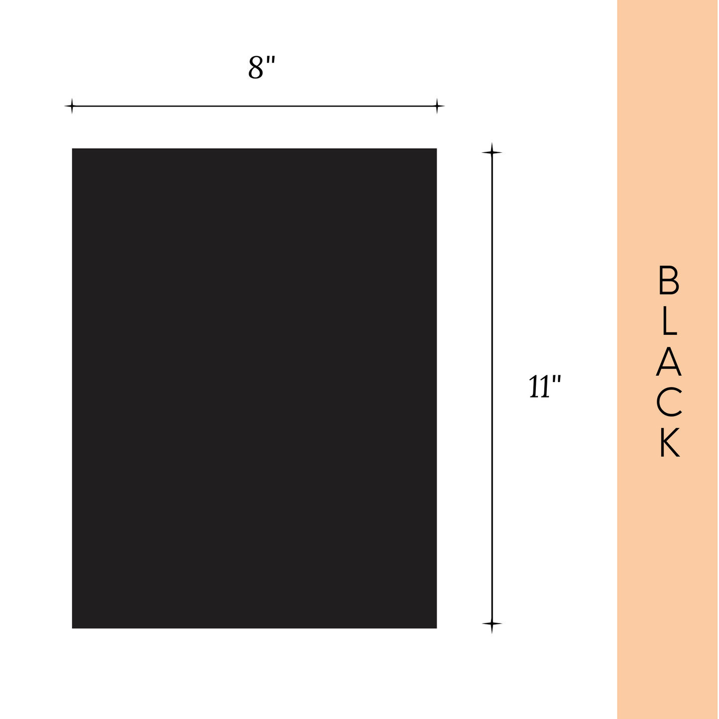 Black Sheet | Striker Paper