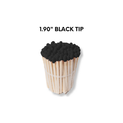 1.90" Safety Matches - 100 or 200 matchsticks