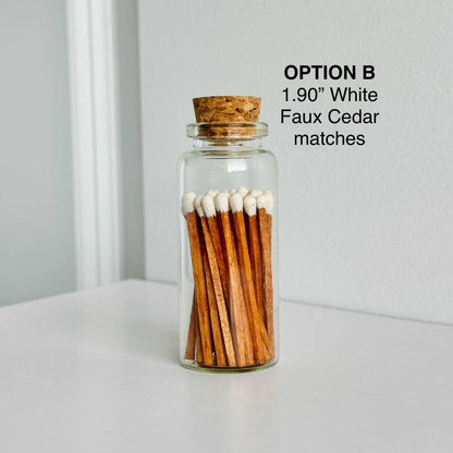 OPTION B | Empty Bottles + Striker paper + Cork Stoppers