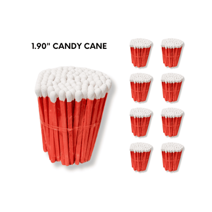 Candy Cane 1.90" - Safety Matches