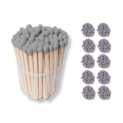 Gray Tip 1.90" - Safety Matches