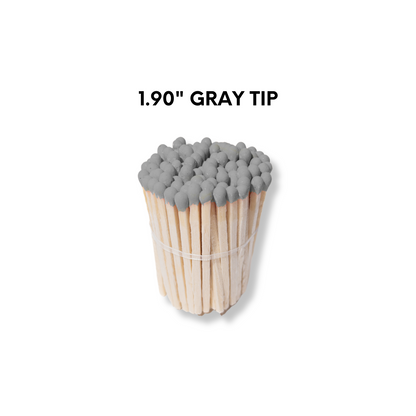 1.90" Safety Matches - 100 or 200 matchsticks