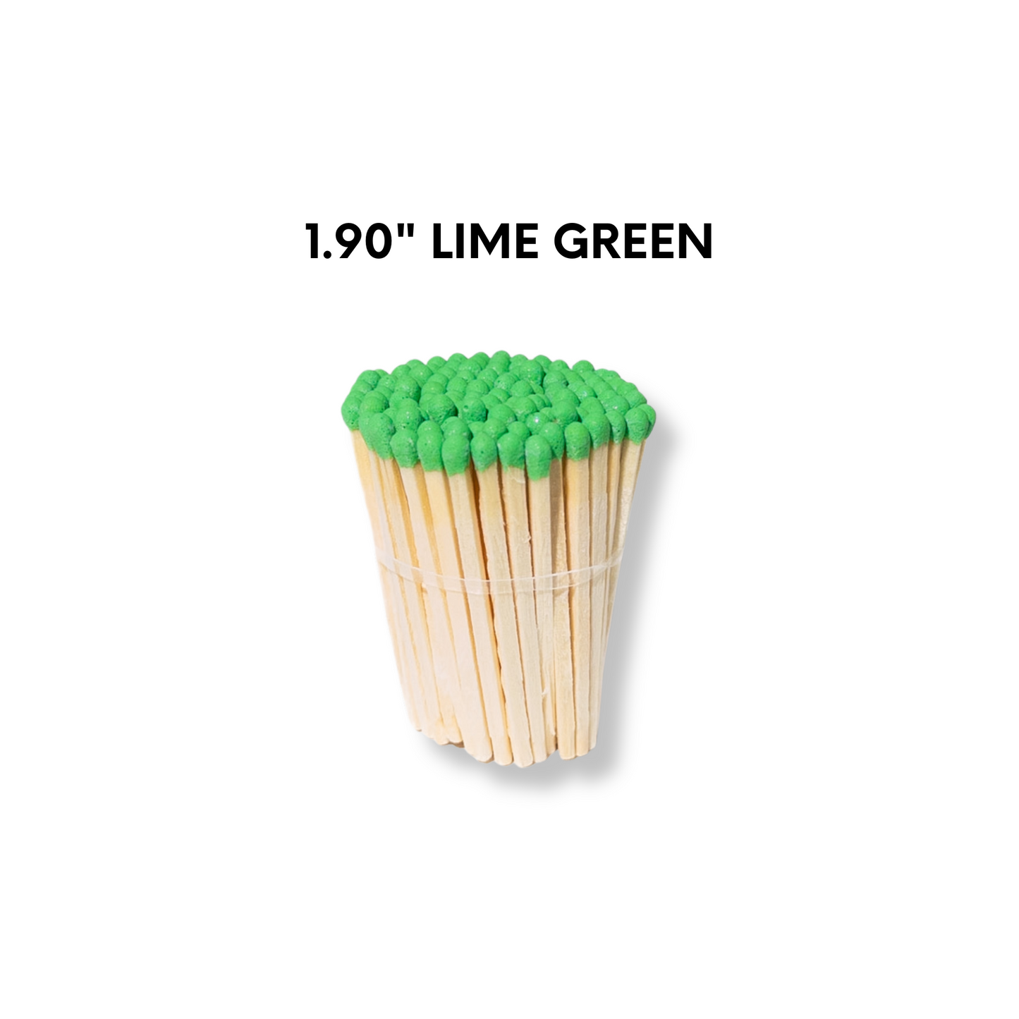 Lime Green 1.90" - Safety Matches