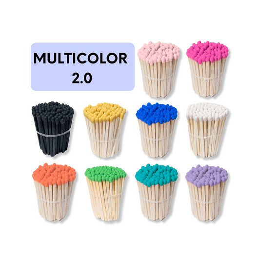 Multicolor 2.0 | 1.90" Safety Matches