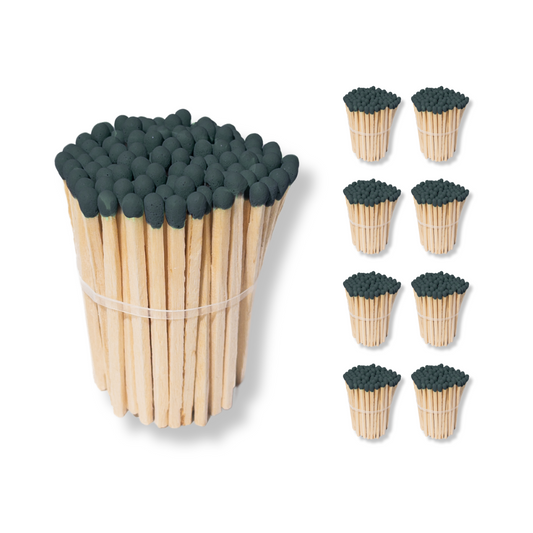 Black Tip 1.90" - Safety Matches