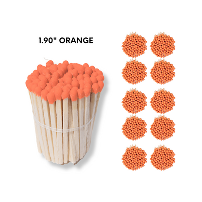 1.90" Safety Matches - 500 to 10,000 Matchsticks