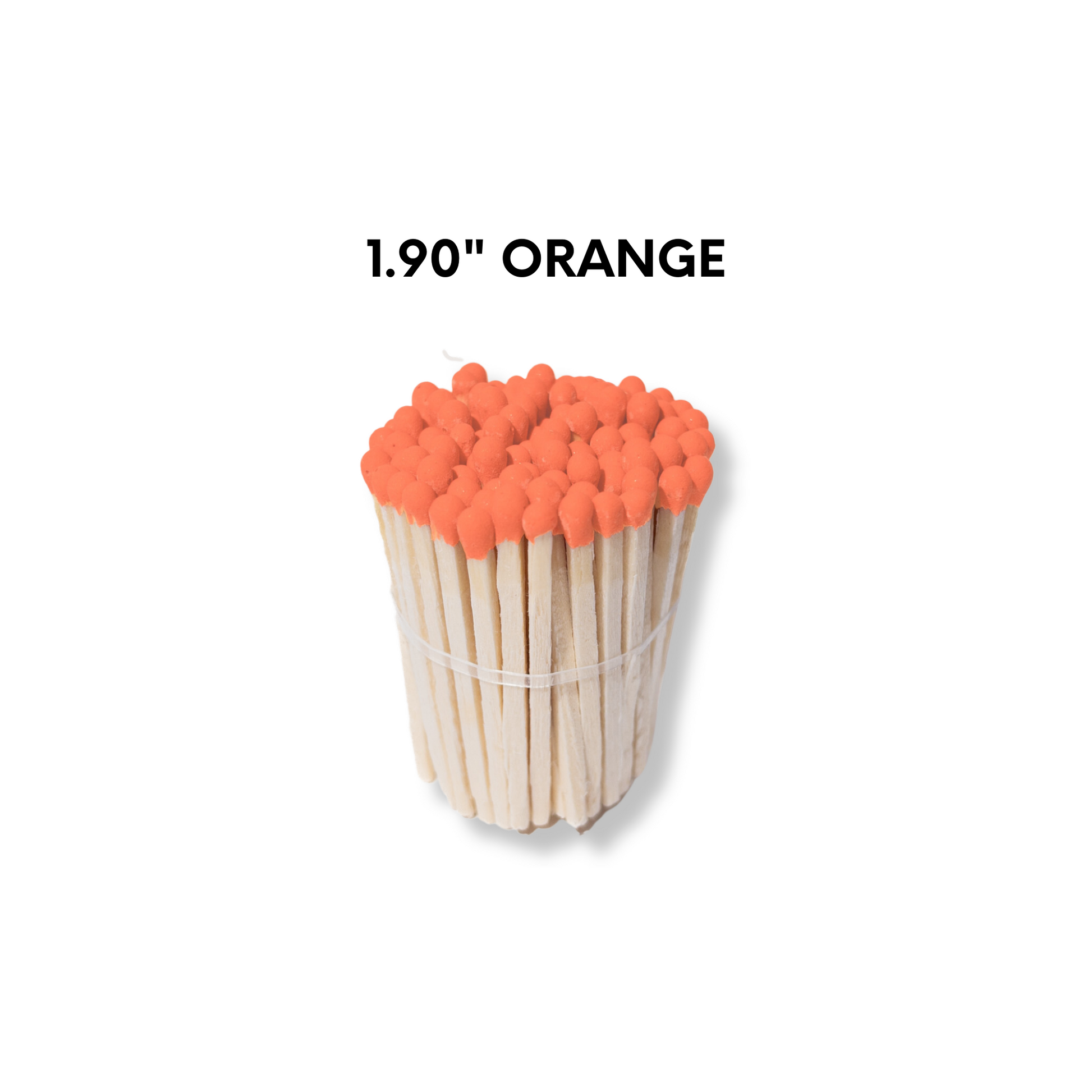 Orange and Black colored Tipped matches 1.85 Safety Matches
