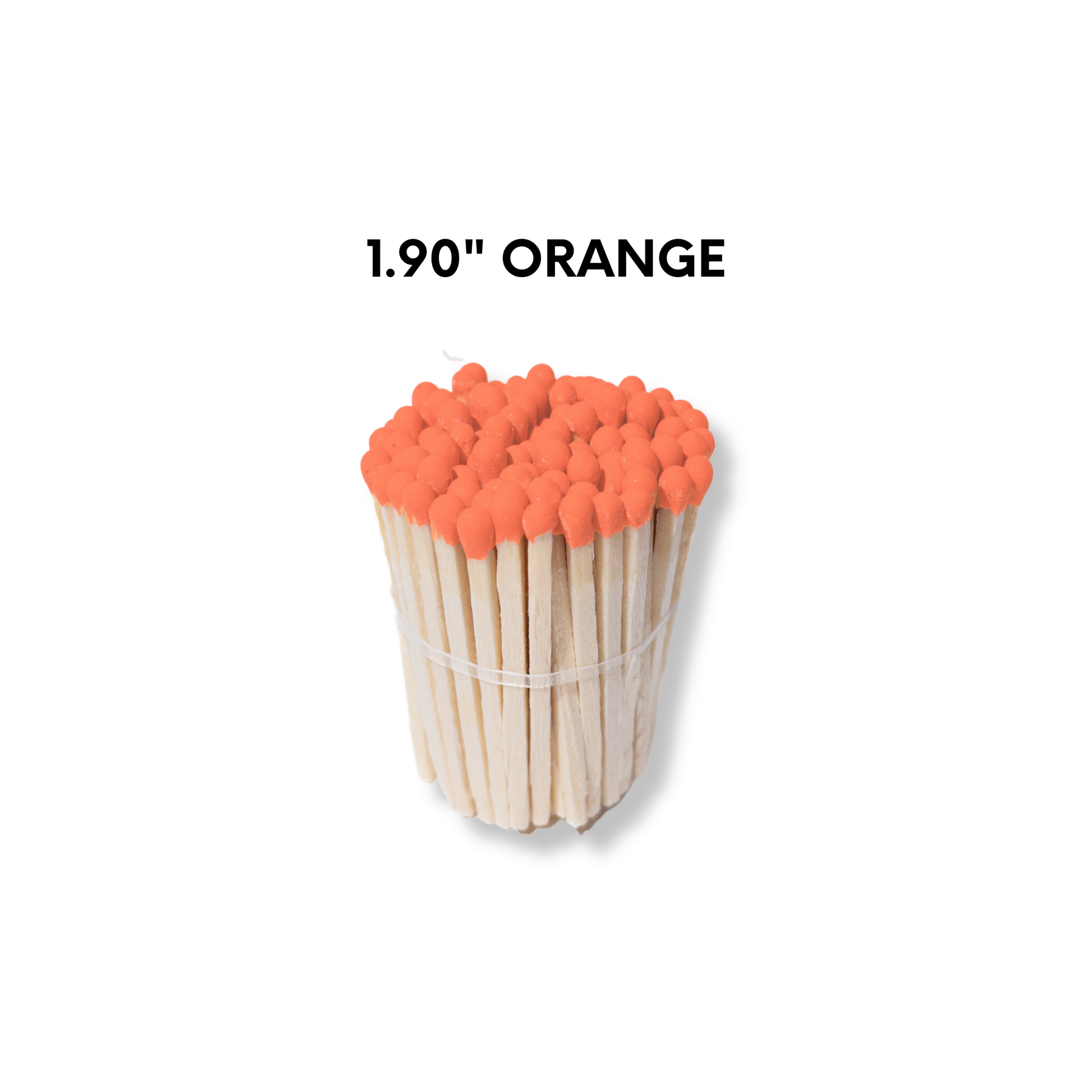 Brown Stick White Tip Safety Matches | 100+ Artisan Bulk Carrot Cake Style  Matchsticks with Adhesive Strikers by Thankful Greetings| Decorative Unique