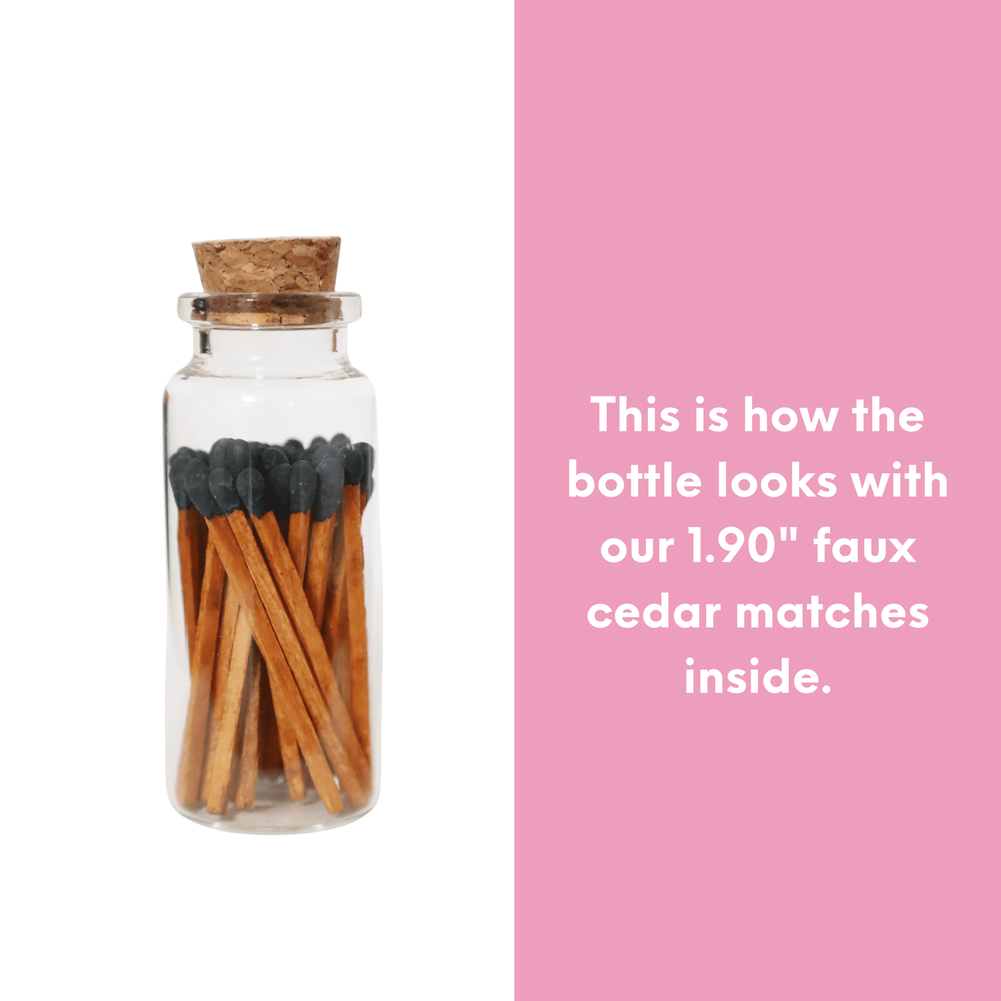 OPTION B | Empty Bottles + Striker paper + Cork Stoppers