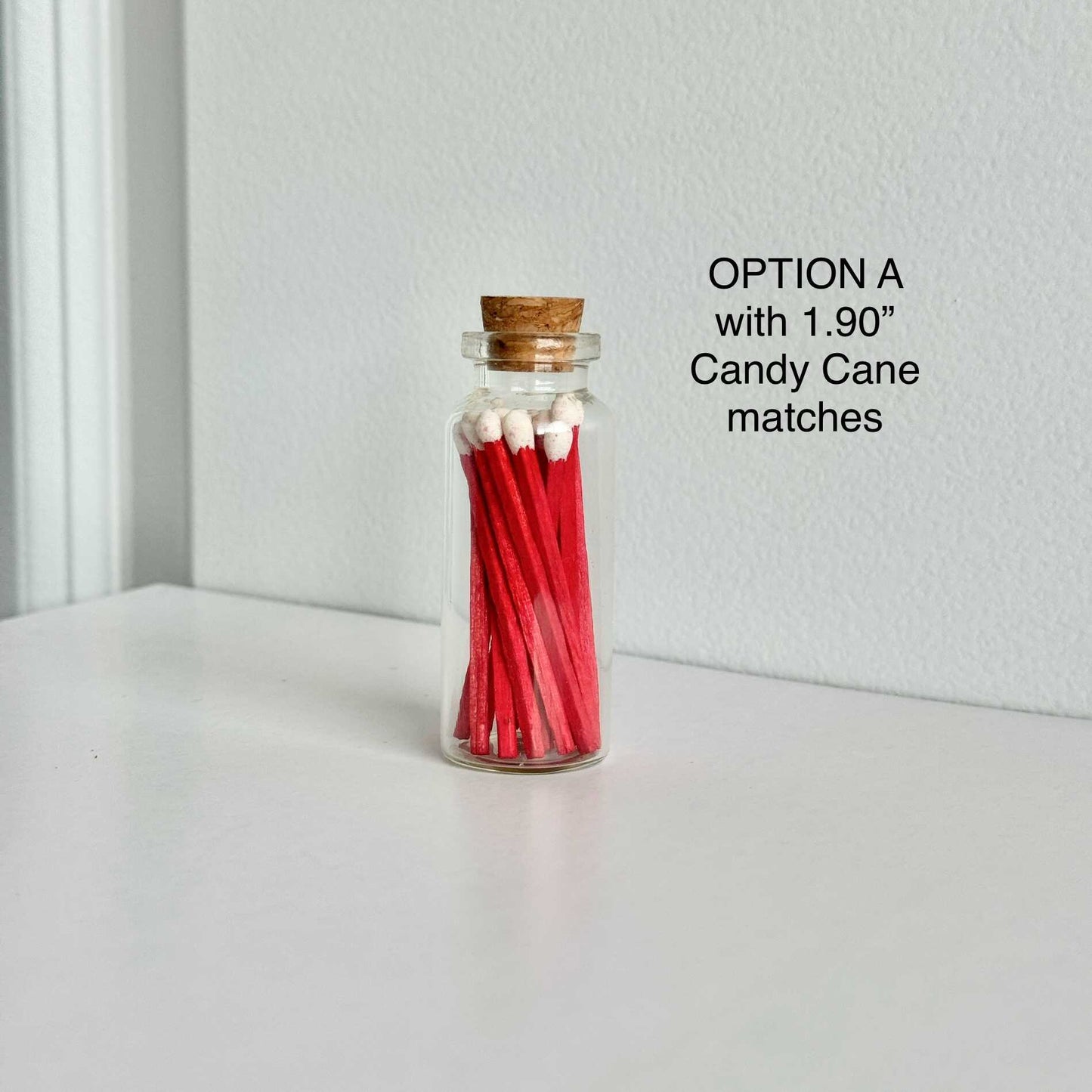 OPTION A | Empty Bottles + Striker paper + Cork Stoppers